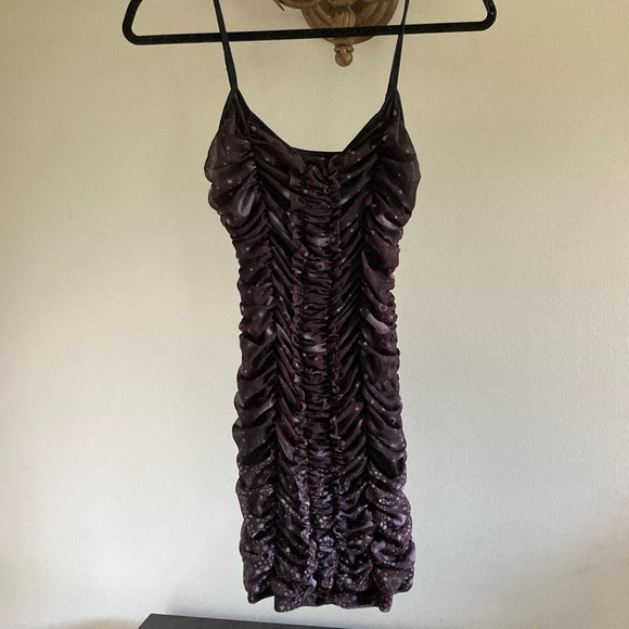 UO Tegan Mesh Bodycon Mini Dress - Picture 2 of 5